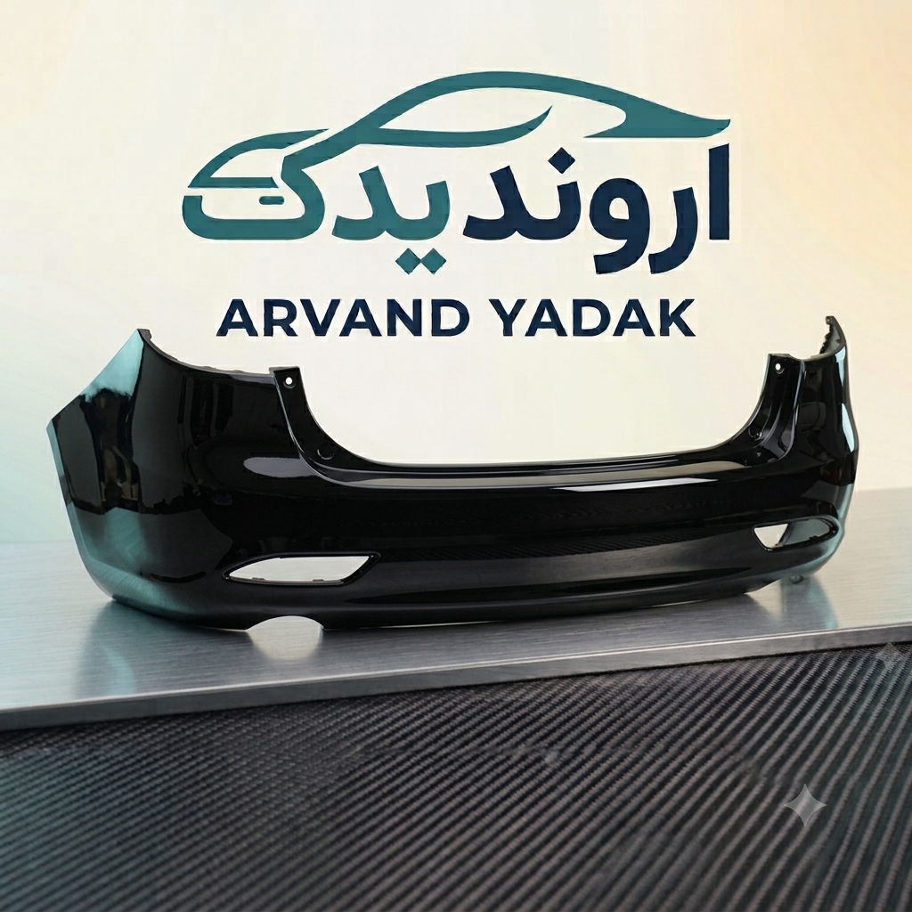 سپر عقب جک j4 رنگ شده مشکی